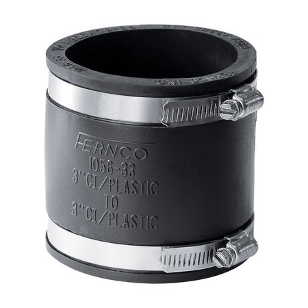 Fernco DWV FLEX COUPLING 3""X3"" P1056-33